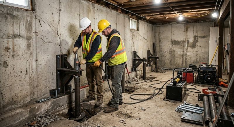 Basement Stabilization in Staten Island, NY