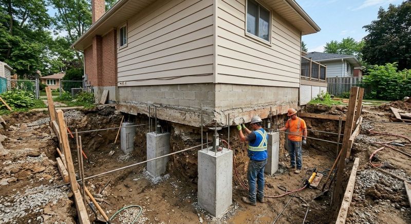 Basement Underpinning in Staten Island, NY