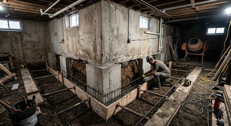 Basement Underpinning in Staten Island, NY