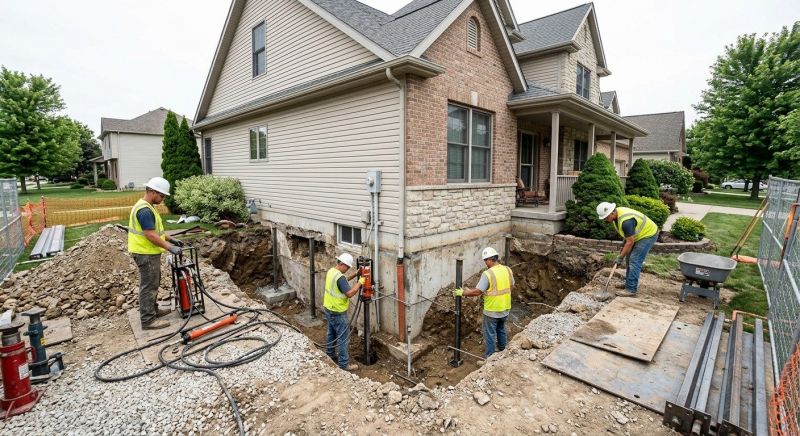 Building Foundation Repair in Bergenfield, NJ