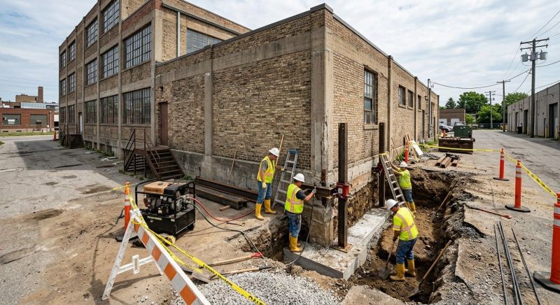 Building Foundation Repair in Long Island, NY