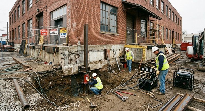 Commercial Foundation Repair in Staten Island, NY