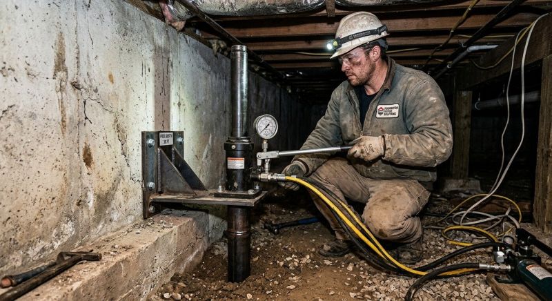 Concrete Foundation Leveling in Cranford, NJ
