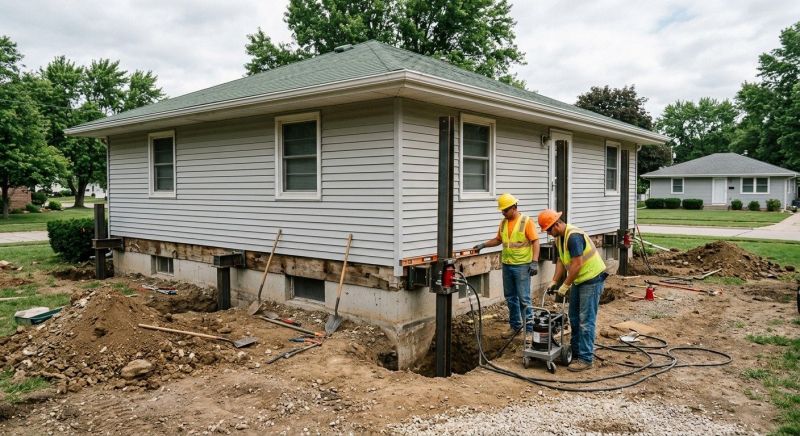 Concrete Foundation Leveling in Ozone Park, NY