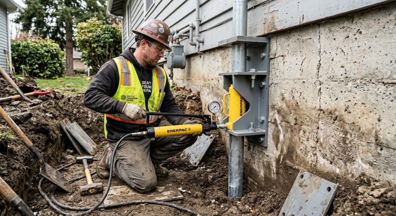 Concrete Foundation Leveling in Paterson, NJ