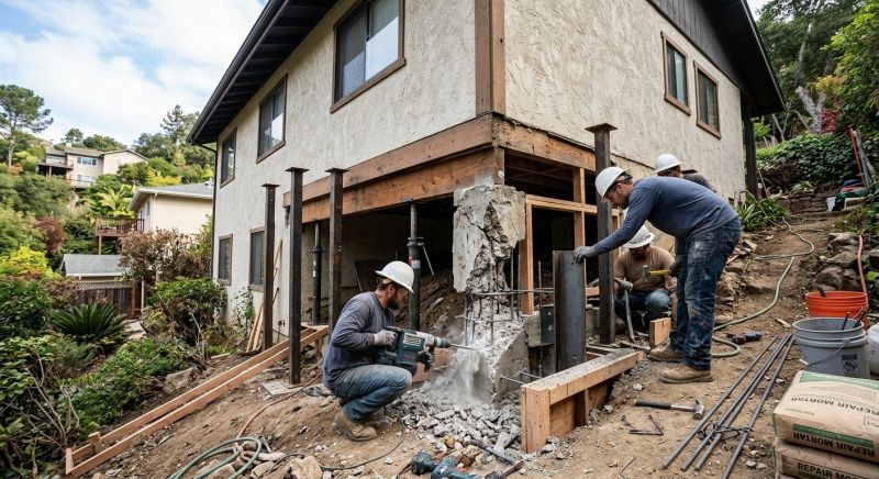 Concrete Foundation Repair in Eatontown, NJ