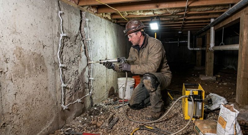 Concrete Foundation Repair in Edison, NJ