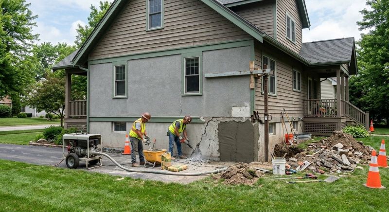 Concrete Foundation Repair in Elmhurst, NY