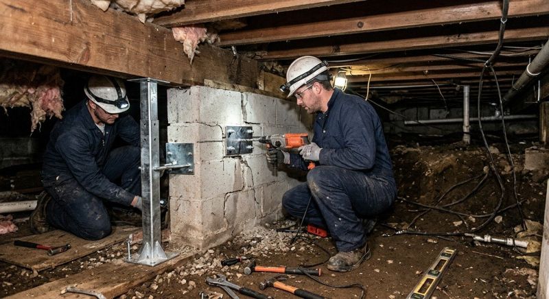 Crawlspace Foundation Repair in Oakland Gardens, NY