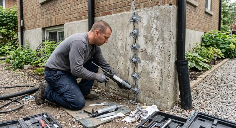 Foundation Crack Repair in Middlesex County, NJ