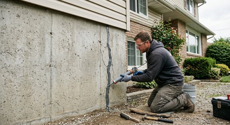 Foundation Crack Sealing in Staten Island, NY