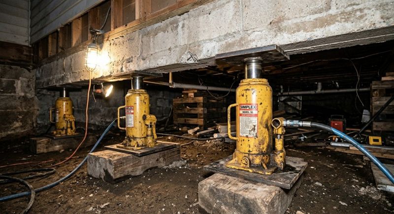 Foundation Jacking in East Hanover, NJ