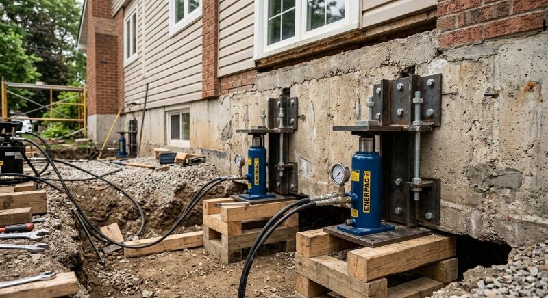 Foundation Jacking in Hewlett, NY