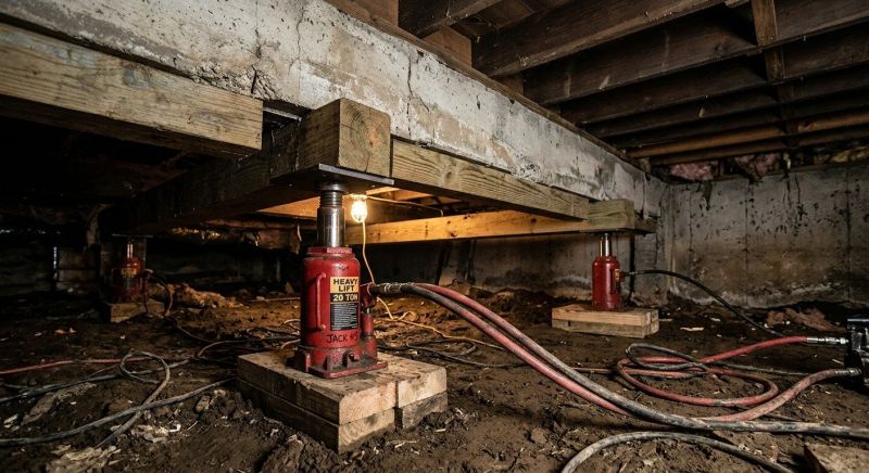 Foundation Jacking in Hillside, NJ