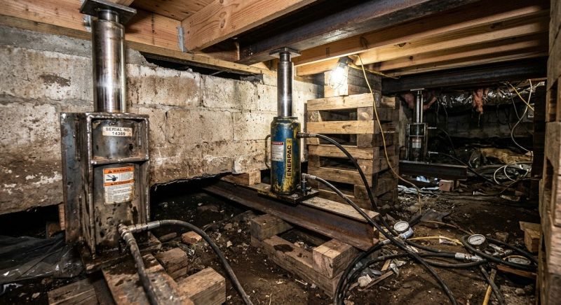 Foundation Jacking in North Bergen, NJ