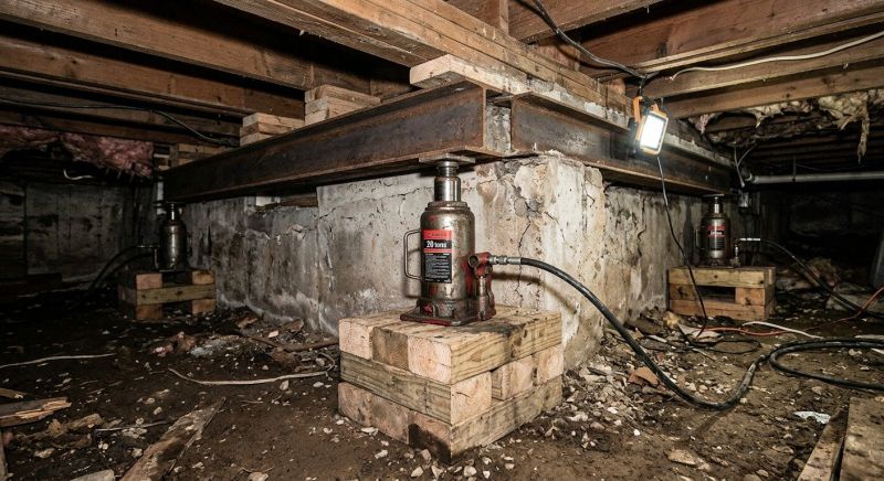 Foundation Jacking in Ridgewood, NY