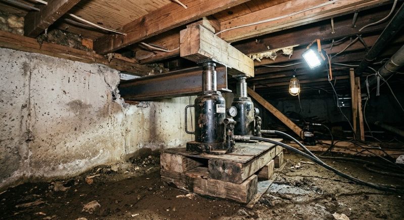 Foundation Jacking in Tenafly, NJ
