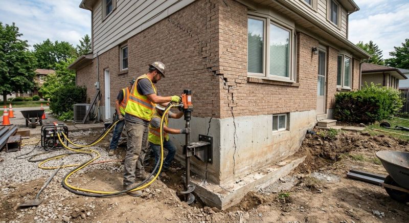 Foundation Lifting in Clifton, NJ