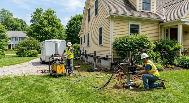 Foundation Lifting in Colts Neck, NJ