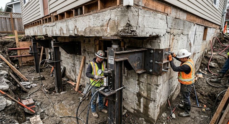 Foundation Lifting in Queens Village, NY
