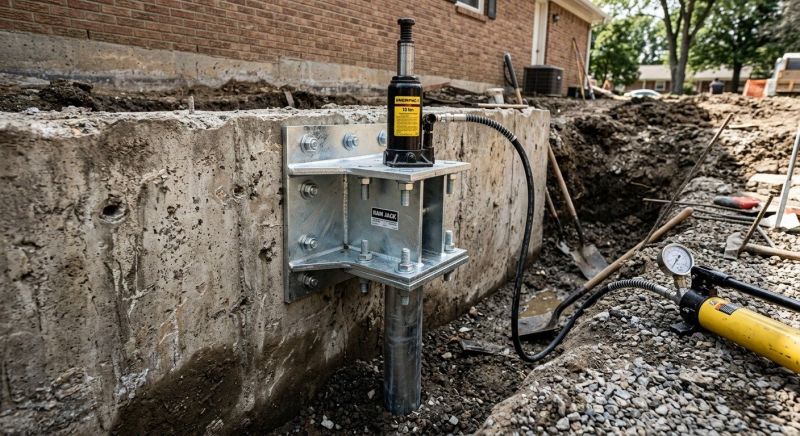 Foundation Pier Leveling in Staten Island, NY