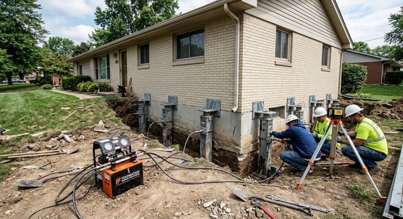 Foundation Pier Leveling in Staten Island, NY