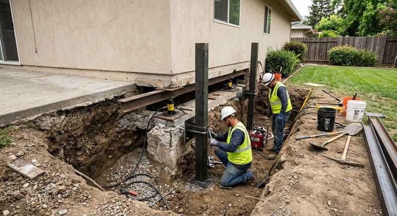 Foundation Pier Repair in Staten Island, NY
