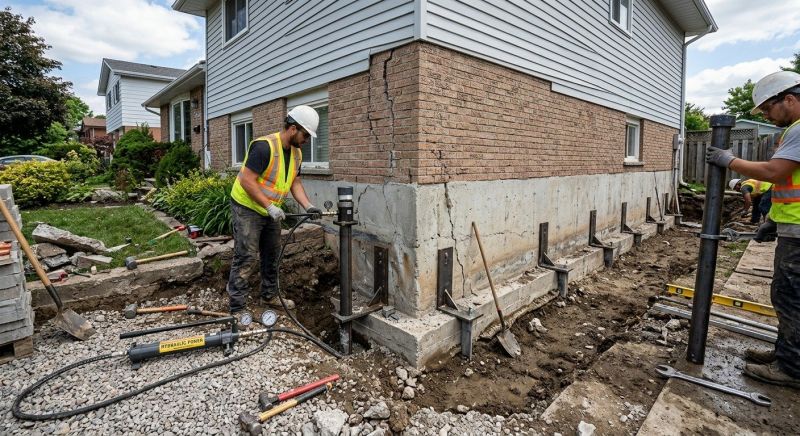 Foundation Stabilizing in Fairfield, NJ