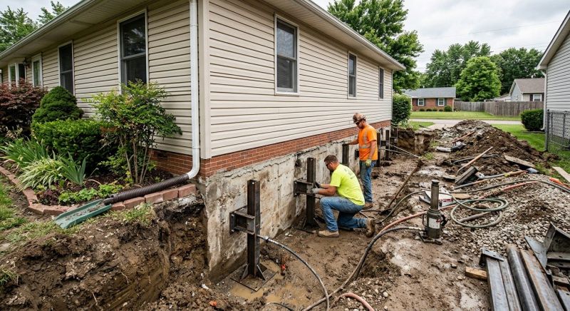 Foundation Stabilizing in Hillside, NJ