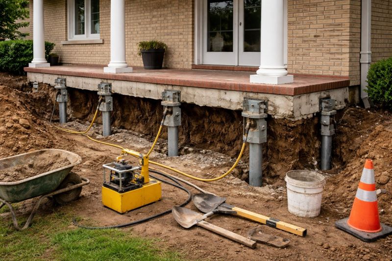 Foundation Stabilizing in Morristown, NJ