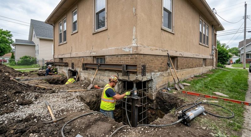 Foundation Underpinning in Staten Island, NY