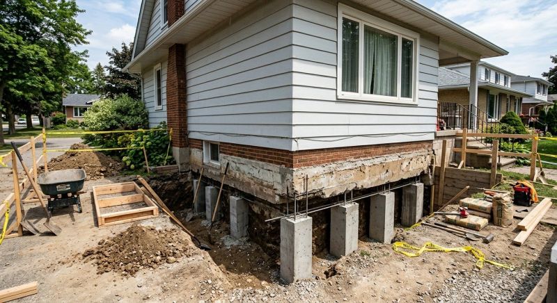 Foundation Underpinning in Staten Island, NY