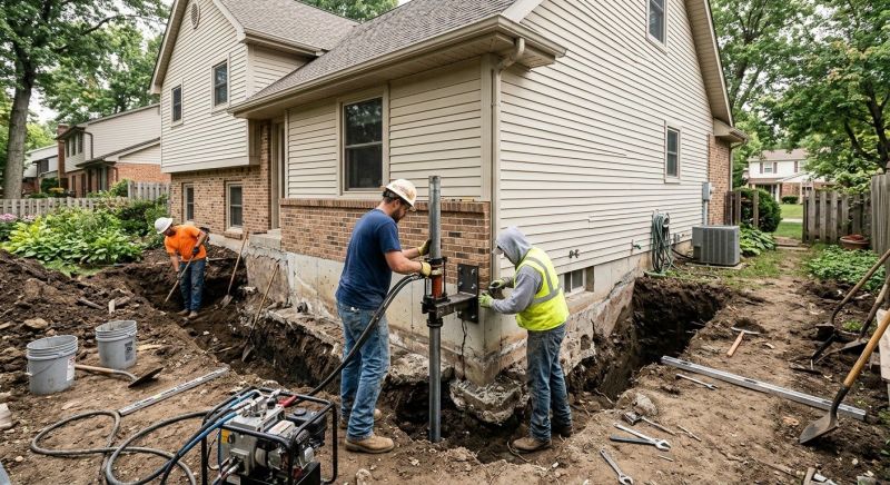 House Foundation Repair in Hackensack, NJ