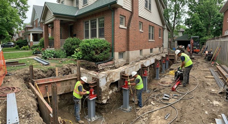 House Underpinning in Staten Island, NY