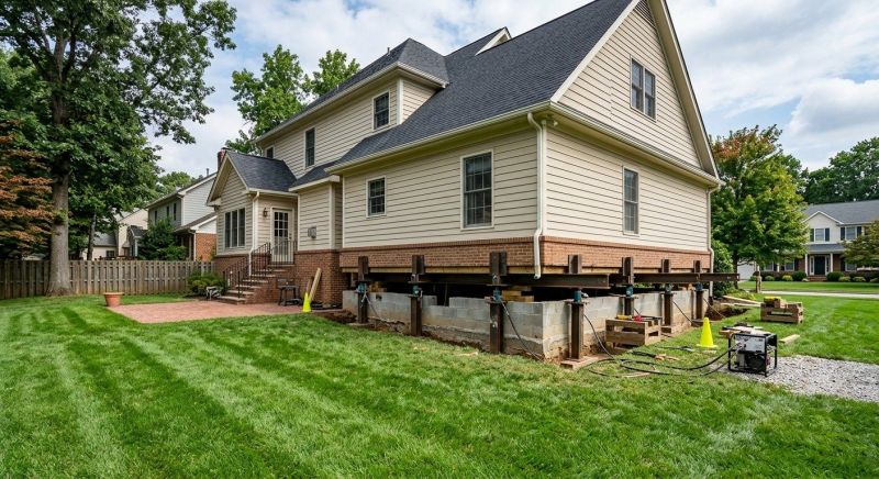 Settling Foundation Service in Bogota, NJ