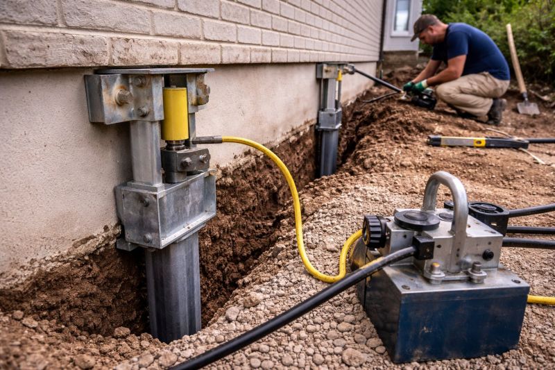 Sinking Foundation Repair in Eatontown, NJ