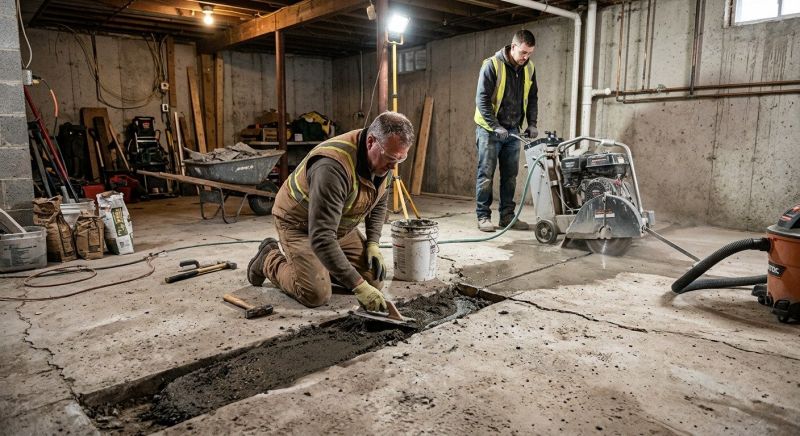 Slab Foundation Repair in Staten Island, NY