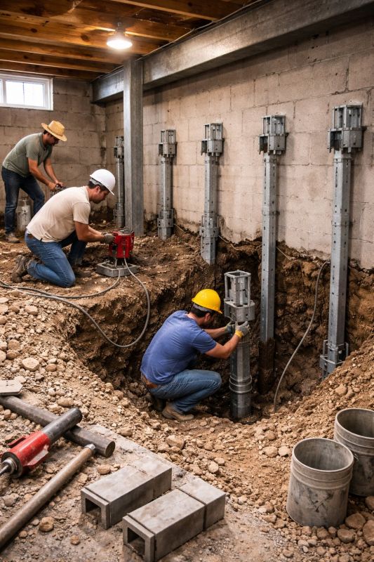 Structural Underpinning in Staten Island, NY