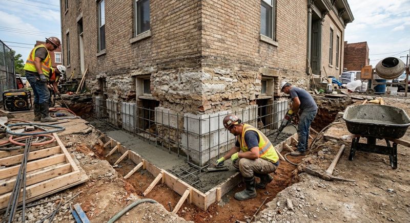 Structural Underpinning in Staten Island, NY