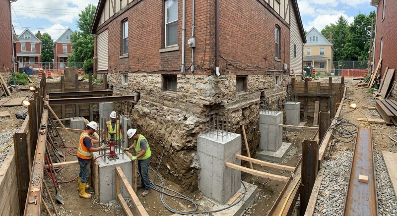 Structural Underpinning in Staten Island, NY